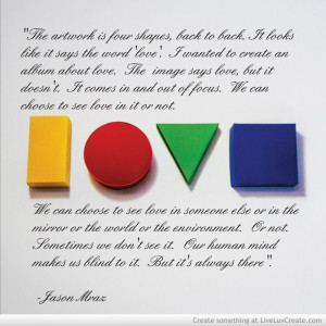 Jason Mraz Quote