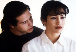 Selena (1997) Jon Seda as Chris Perez and Jennifer Lopes as Selena