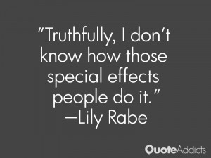 Lily Rabe Quotes
