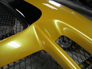 Yellow Pearl Car Paint
