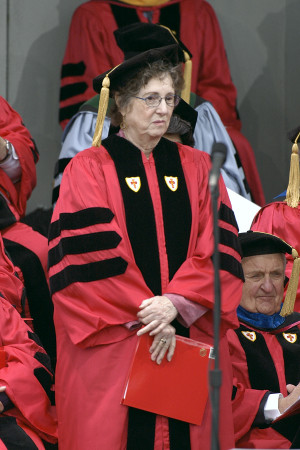 Patricia Meyer Spacks receives Honorary Doctor of Humane Letters