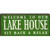 Lake house, Life is better here....Lake Wall Quote Words Sayings ...