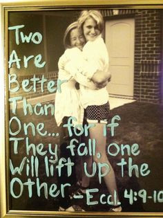 sister love - this quote with picutre of Kyla & ava would be cute More