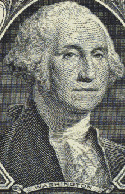 George Washington, first President of the United States of America