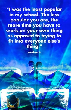 ... everyone else's thing.