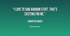 Love To Sing Quotes -barks-i-love-to-sing-