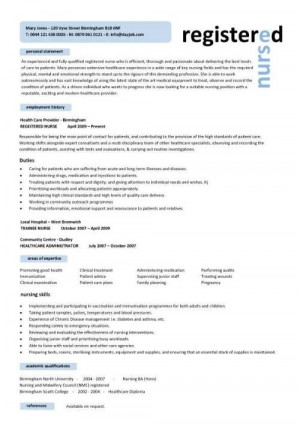 free professional resume templates | free registered nurse resume ...