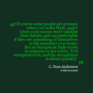 Quotes Picture: of course some people get grumpy when you wake them ...