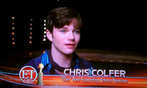 chris colfer best supporting actress