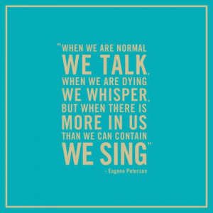 Twitter / matt_redman: When there is more in us than ...