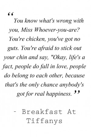 Audrey Hepburn Quotes And Sayings Breakfast at tiffanys quotes-