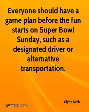 Everyone should have a game plan before the fun starts on Super Bowl ...