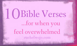 ... is overwhelmed; Lead me to the rock that is higher than I. Psalm 61:2