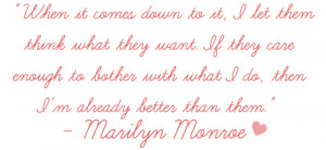 cute, love, marilyn monroe, pink, typography