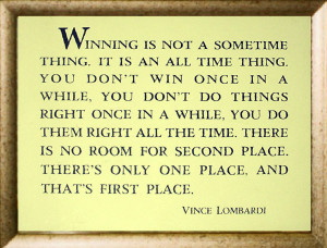 Vince Lombardi Quotes On Leadership