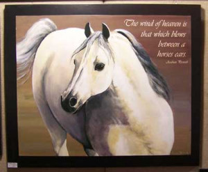 Horse Poems And Quotes Arabian horse
