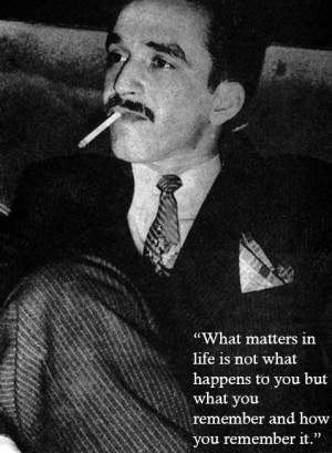 Gabriel Garcia Marquez Quotes and Pictures