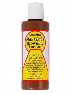 maui babe browning lotion is not a fake tan it s a tanning lotion that