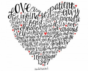 ... of love principally the love that people should have for one another