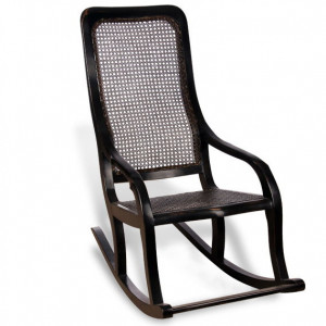 Java rocking chair teak rattan