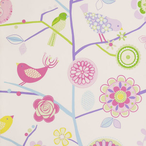 Prestigious Textiles Lapwing Wallpaper - Lavender 1941/805