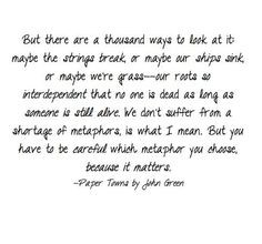 Paper towns quote- 