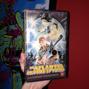 Now screening ATLANTIS INTERCEPTORS on glorious VHS.