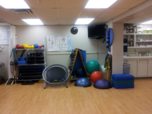 The Bell Center Athletic Training Room consists of whirlpools, several ...