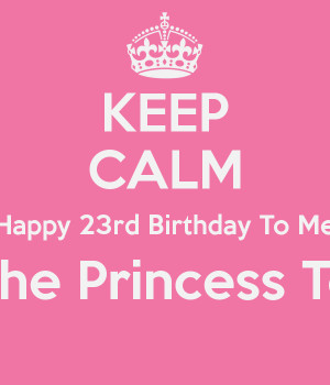 Keep Calm Happy Birthday