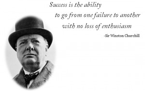 winston churchill quotes success