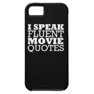Speak Fluent Movie Quotes - Funny - Many colors iPhone 5 Cases