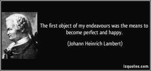 More Johann Heinrich Lambert Quotes