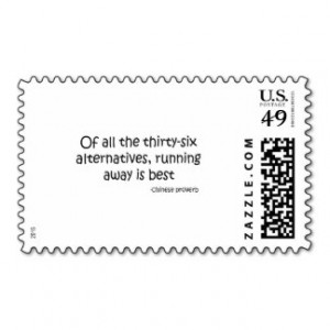 Funny Quotes Postage Stamps