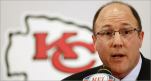 The first step before Andy Reid is announced as head coach.
