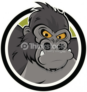 Angry Gorilla Vector Art 148485349 | Thinkstock
