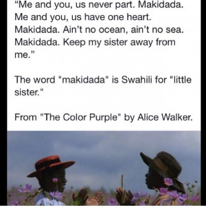The Color Purple #makidada
