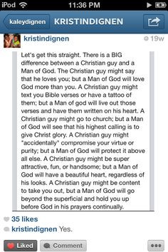 Christian Guy vs Godly Man... Whoa this is so amazing. Every young ...