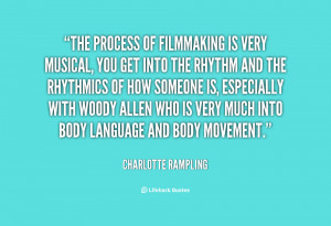 Filmmaking Process Quotes