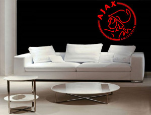 Ajax logo. Muursticker