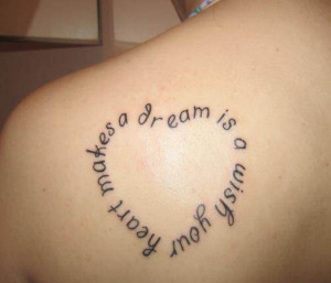 Motherhood Quotes Tattoos On Back Shoulder