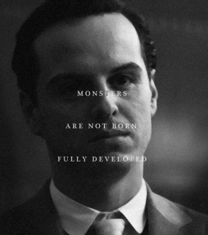 ... jim moriarty SherlockEdit ((I'm not sure where the quote comes from