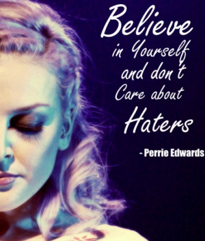 Don't care about haters