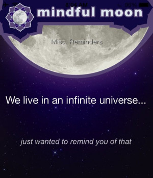 Infinite universe