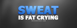 Sweat Is Fat Crying Pink Sweat Is Fat Crying Blue