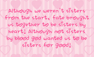 quotes about sisters being best friends