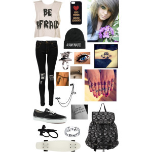 Song: BesitosArtists: Pierce The Veil Created in the Polyvore iPhone ...