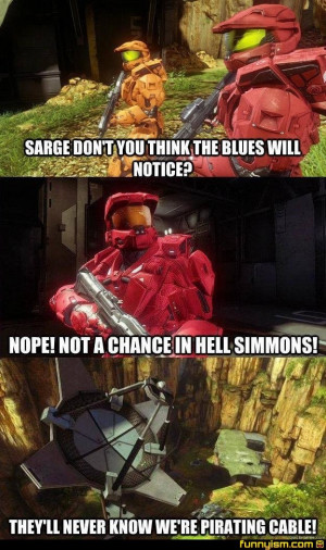 Red Vs Blue Funny