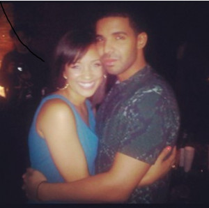 drakes white girl shared the brawl by slinging some real