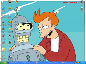 Fry And Bender Futurama...