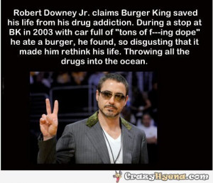 How Robert Downey Jr. quit drugs